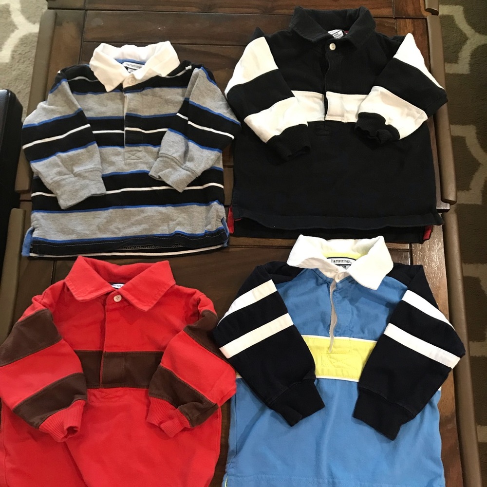 Hartstrings long sleeve polo shirts